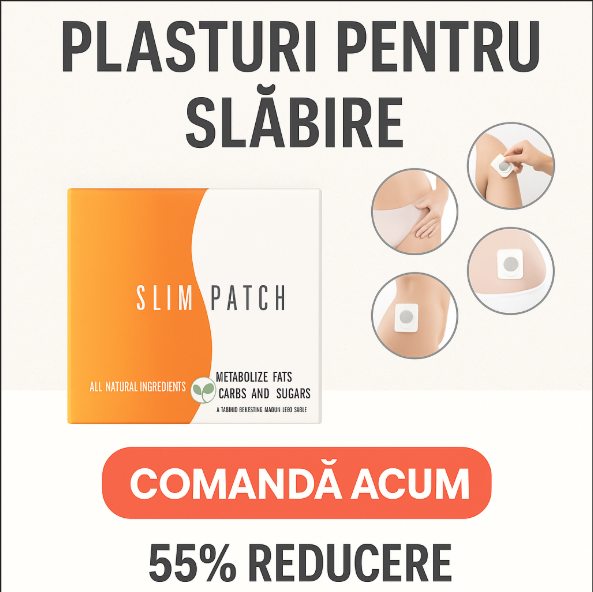 Plasturi de detoxifiere Slim Patch – 30 plasturi